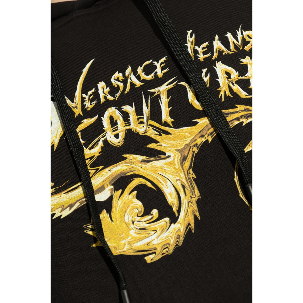 Versace Jeans Couture Hoodie Black Heren