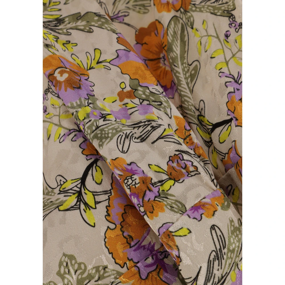 Freebird Gouden Blossom Mini Jurk Multicolor Dames