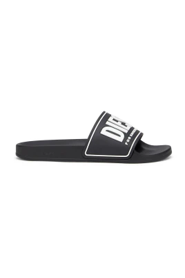 Pool Slides med 3D-logga