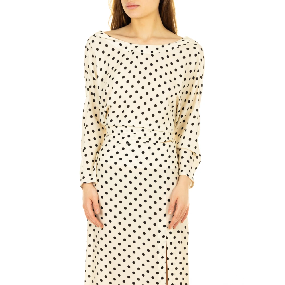 Mar De Margaritas Witte Carla Shirt White Dames
