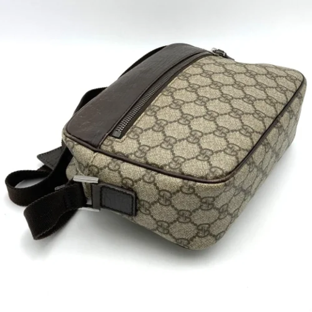 Gucci Vintage Pre-owned Leather gucci-bags Brown Dames