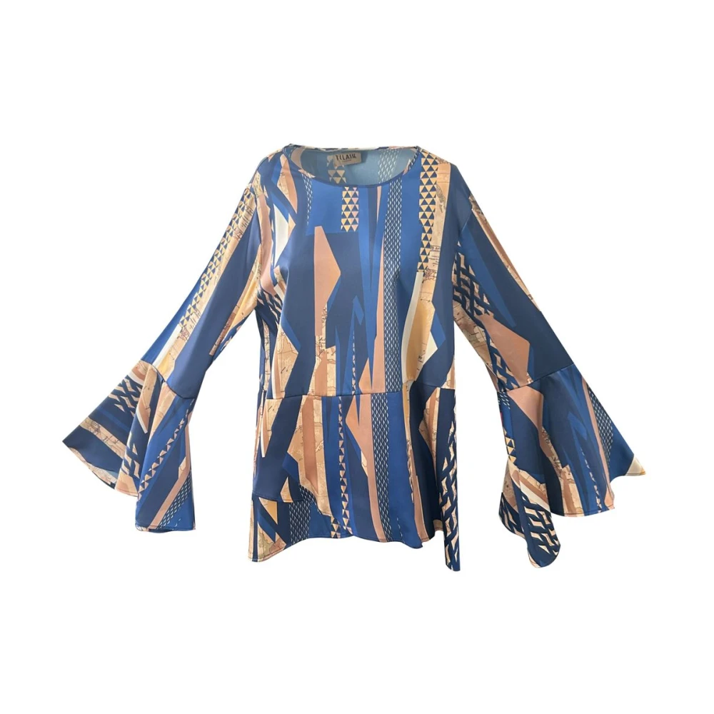 Alviero Martini 1a Classe Lange Mouw Blouse Multicolor Dames
