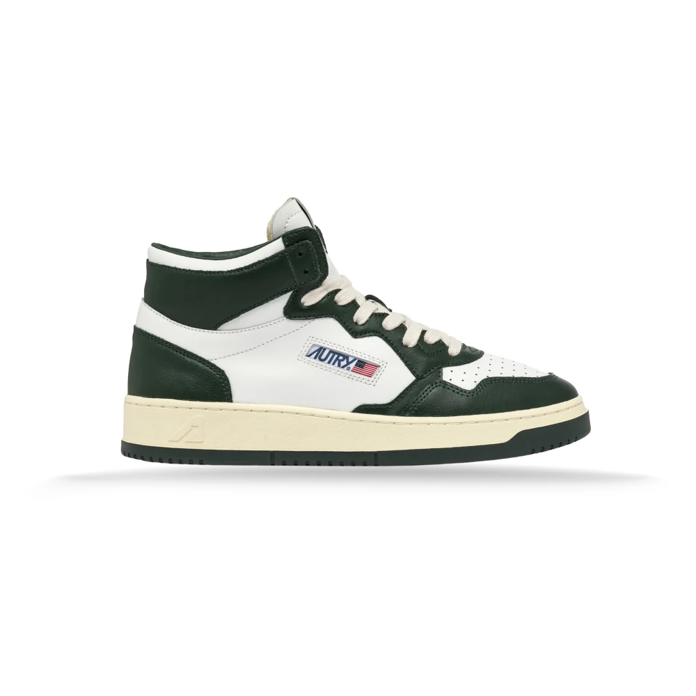 Autry White Sneakers, Male, 9 Uk, Trainers