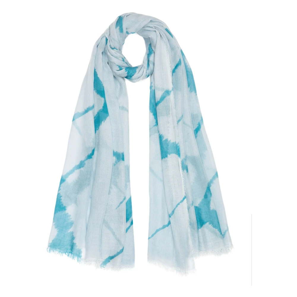 Faliero Sarti Heldere blauwe sjaals van Blue Dames