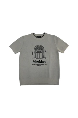 Euforia Jacquard Stickad T-shirt