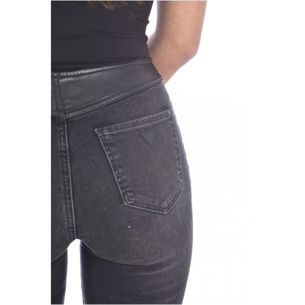 Guess Zwarte Denim Skinny Jeans Black Dames