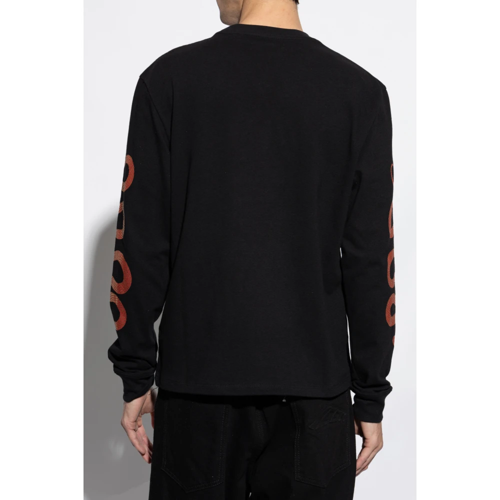Amiri Lange mouwen T-shirt Black Heren