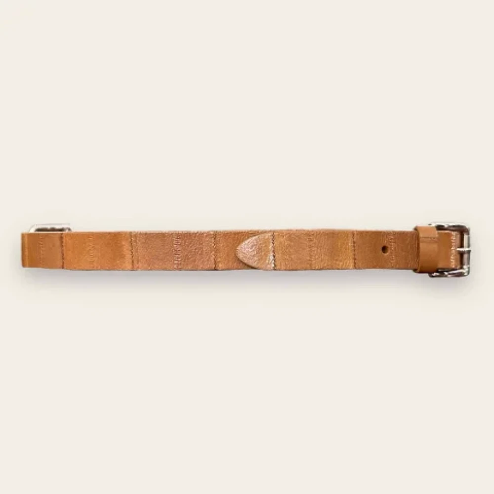 Dolce & Gabbana Pre-owned Leather belts Brown Dames