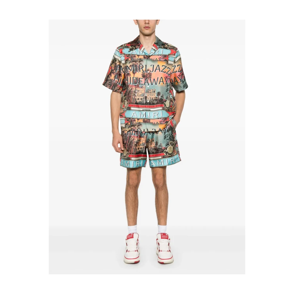 Amiri Jazz Hideaway Shirt Multicolor Heren