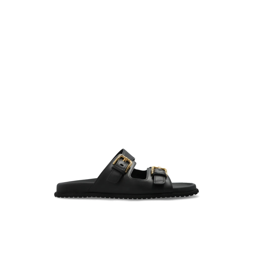 Dolce & Gabbana Femme Noir Chaussures, Taille: 38 Eu Bottes En Cuir