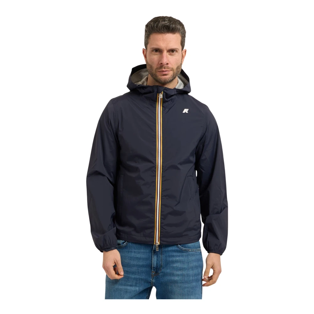 K-Way Uomo Blu - K-Way Coats - Jackets - S
