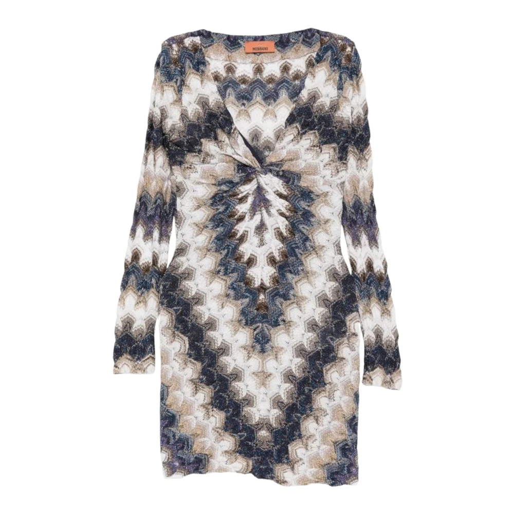 Missoni Women's Multicolor Short Dress - Short Dresses - M - Dresses