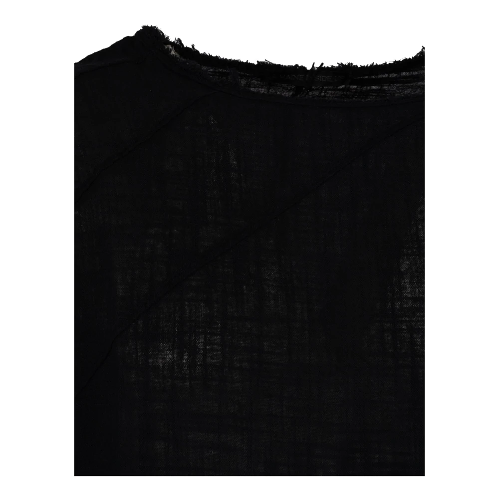 La Haine Inside Us Minimalistische Elegantie T-shirt Black Dames