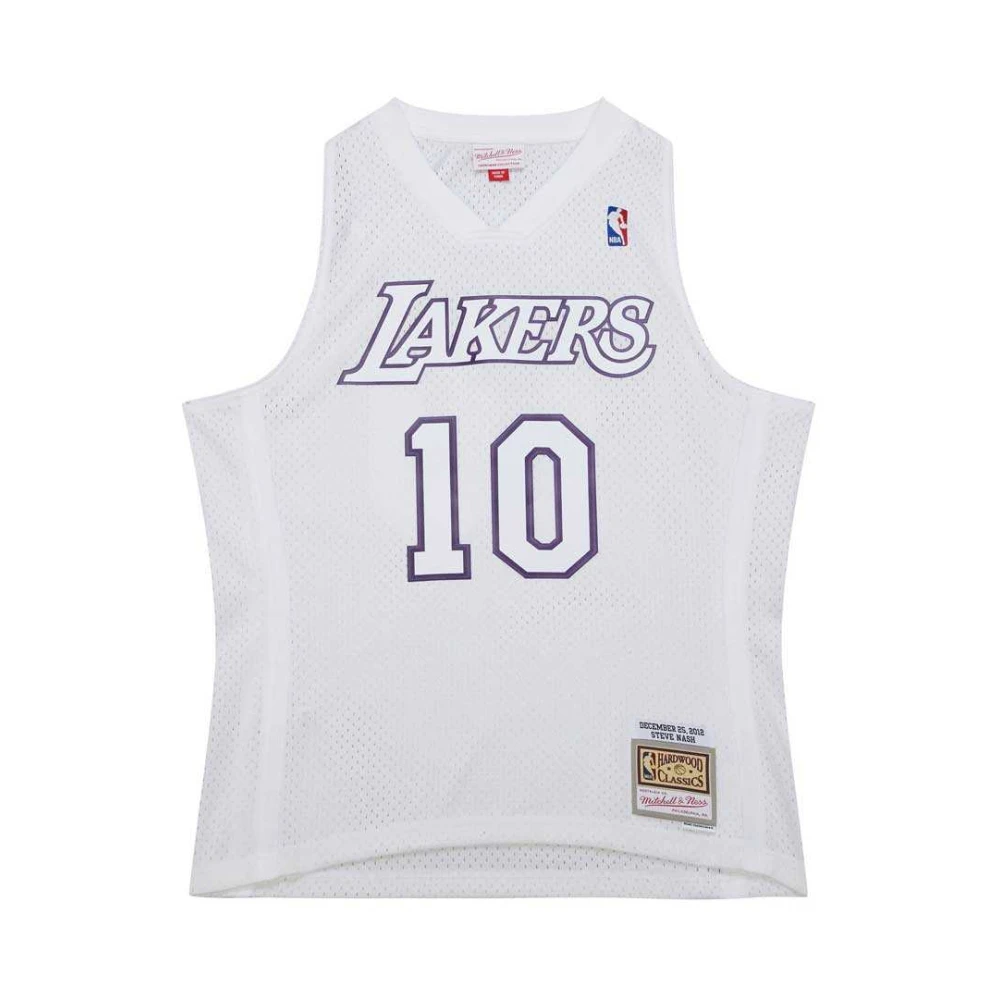 Mitchell & Ness NBA Lakers 2012 Steve Nash Shirt White Heren