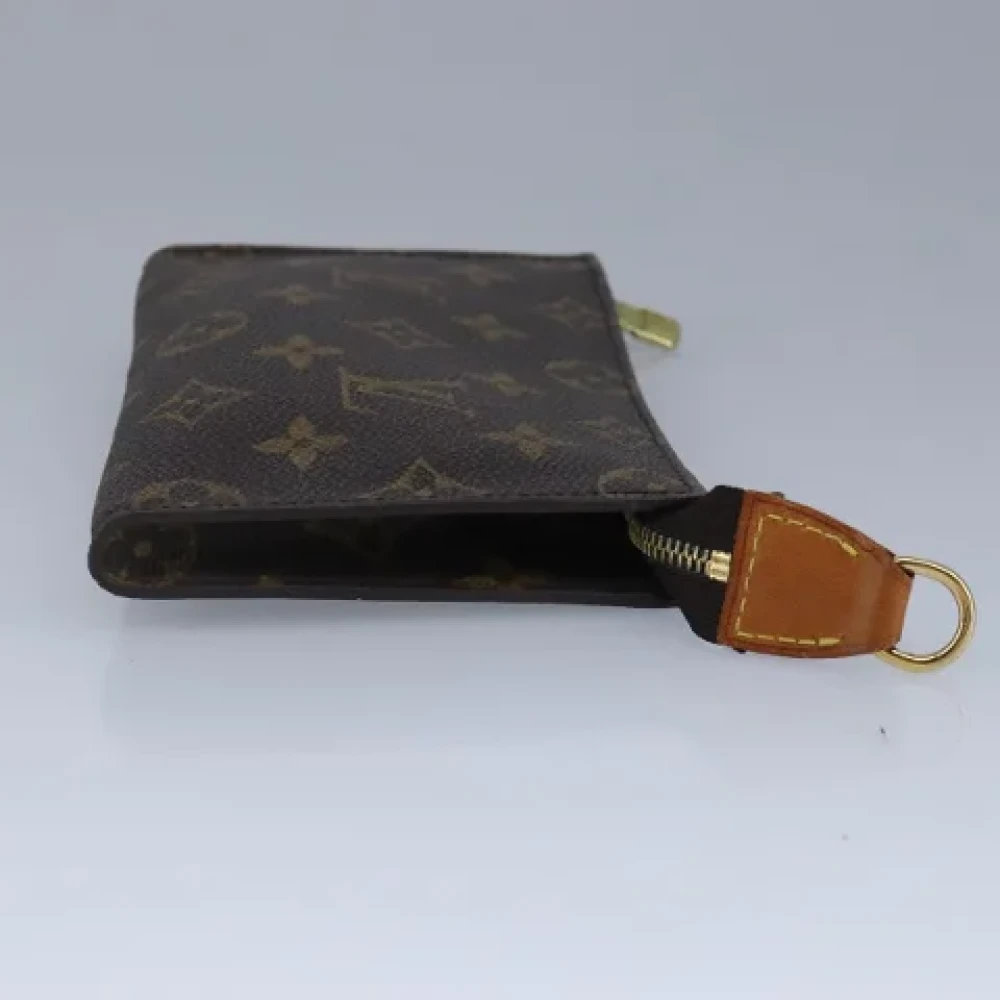 Louis Vuitton Vintage Pre-owned Canvas pouches Brown Dames