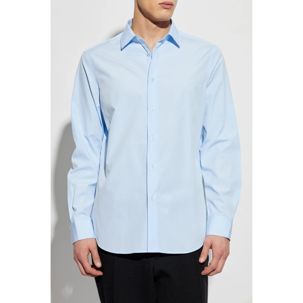Paul Smith Klassiek Overhemd Blue Heren