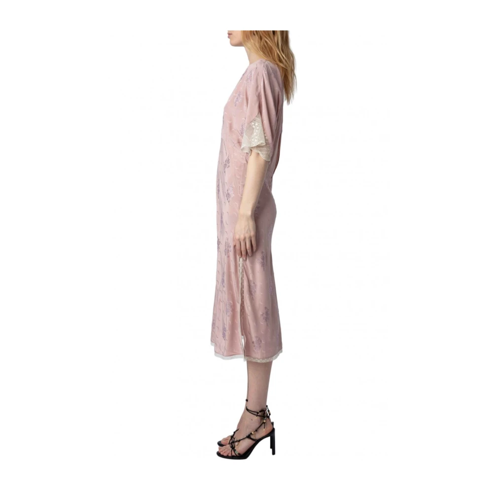 Zadig & Voltaire Elegante Jurk voor Vrouwen Pink Dames