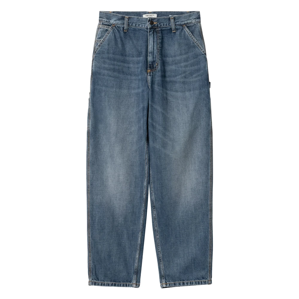 Carhartt Wip Men's Blue Brandon Single Knee Pants