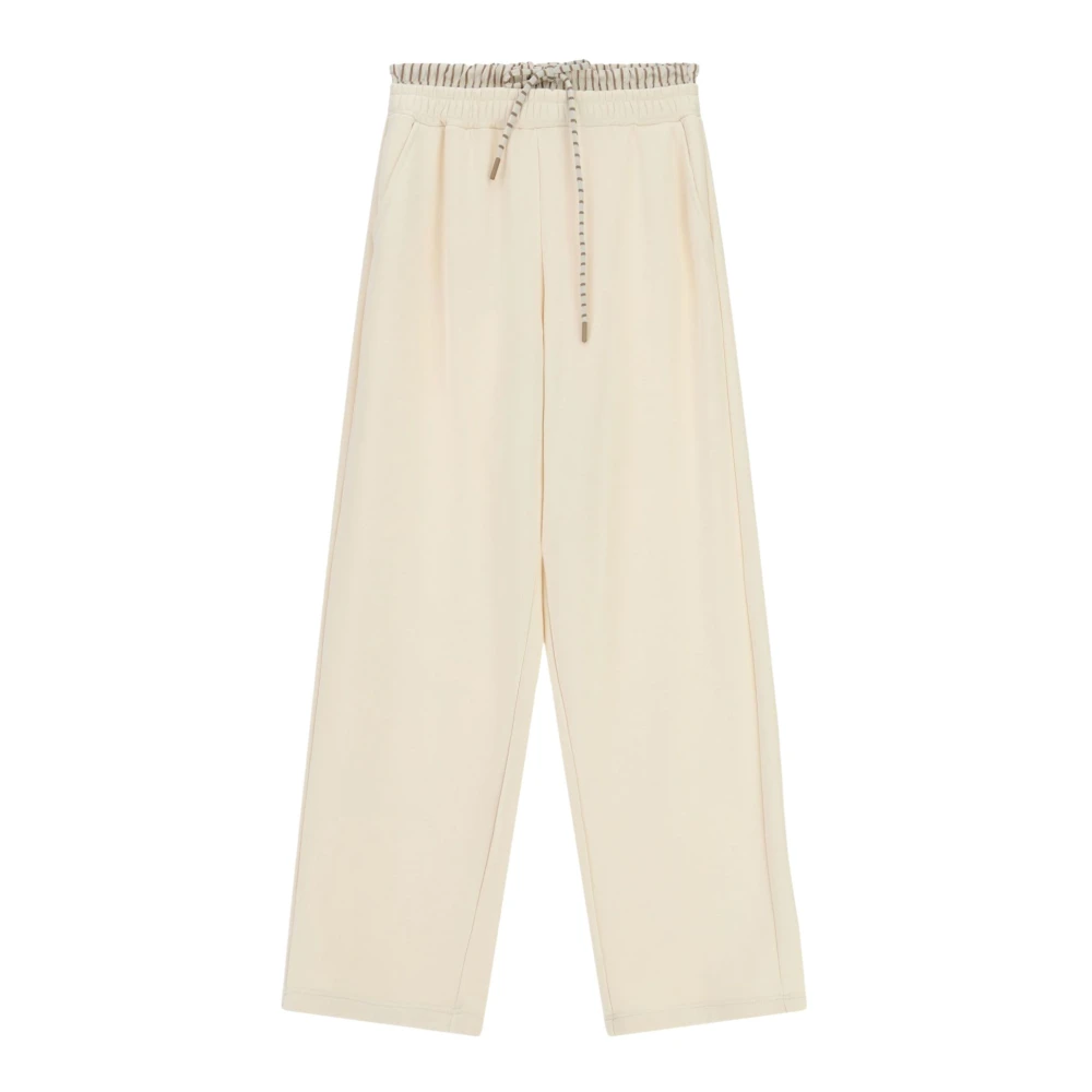 Imperial Women's Beige Sweatpants, S, Pantalone