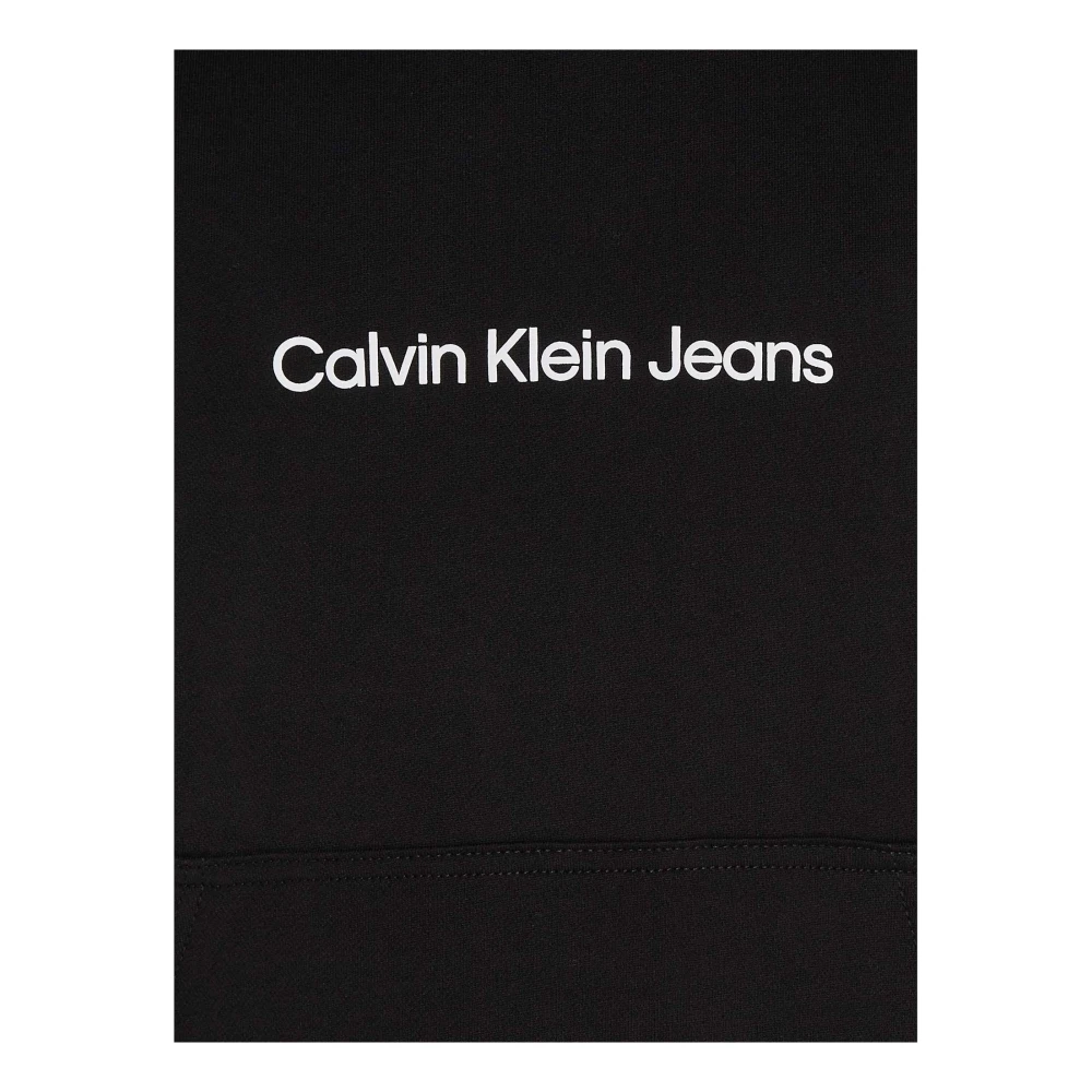 Calvin Klein Jeans Square Frequency Sweatshirt Black Heren