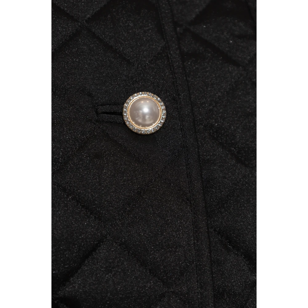 Kate Spade Korte gewatteerde jas Black Dames
