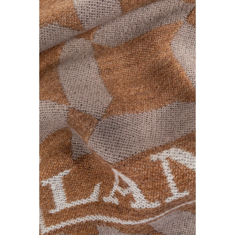 Lanvin Wollen sjaal Brown Dames
