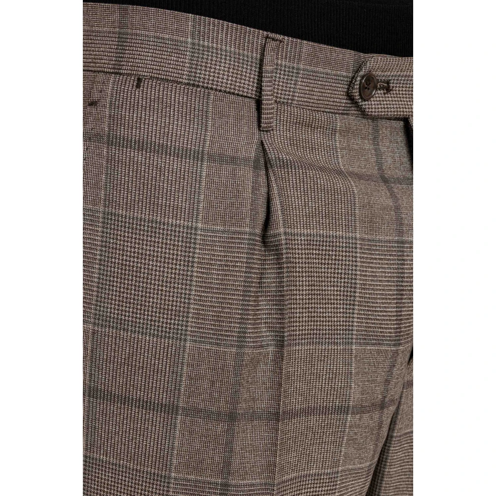 Tagliatore Dubbelbreasted wollen jurk Vesuvio-stijl Gray Heren