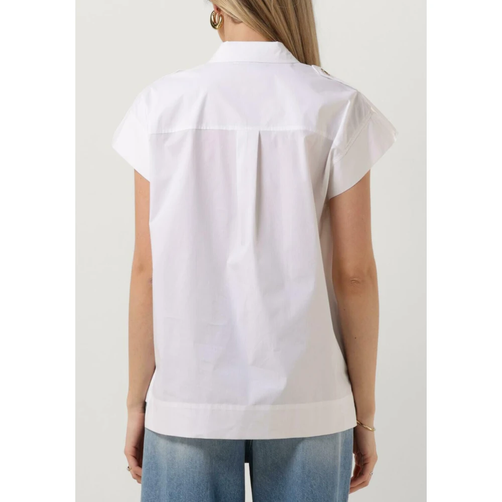 Twinset Basis Overhemd White Dames