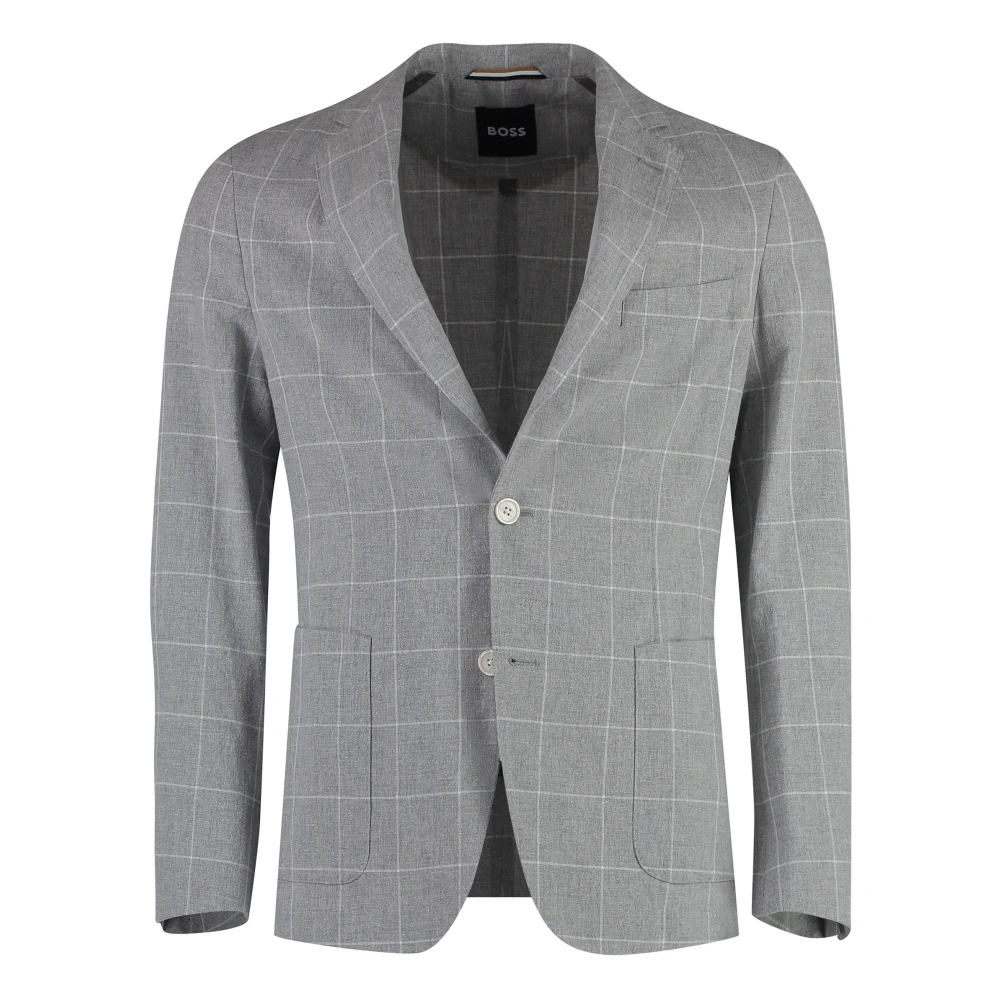 Hugo Boss Suits Gray Heren