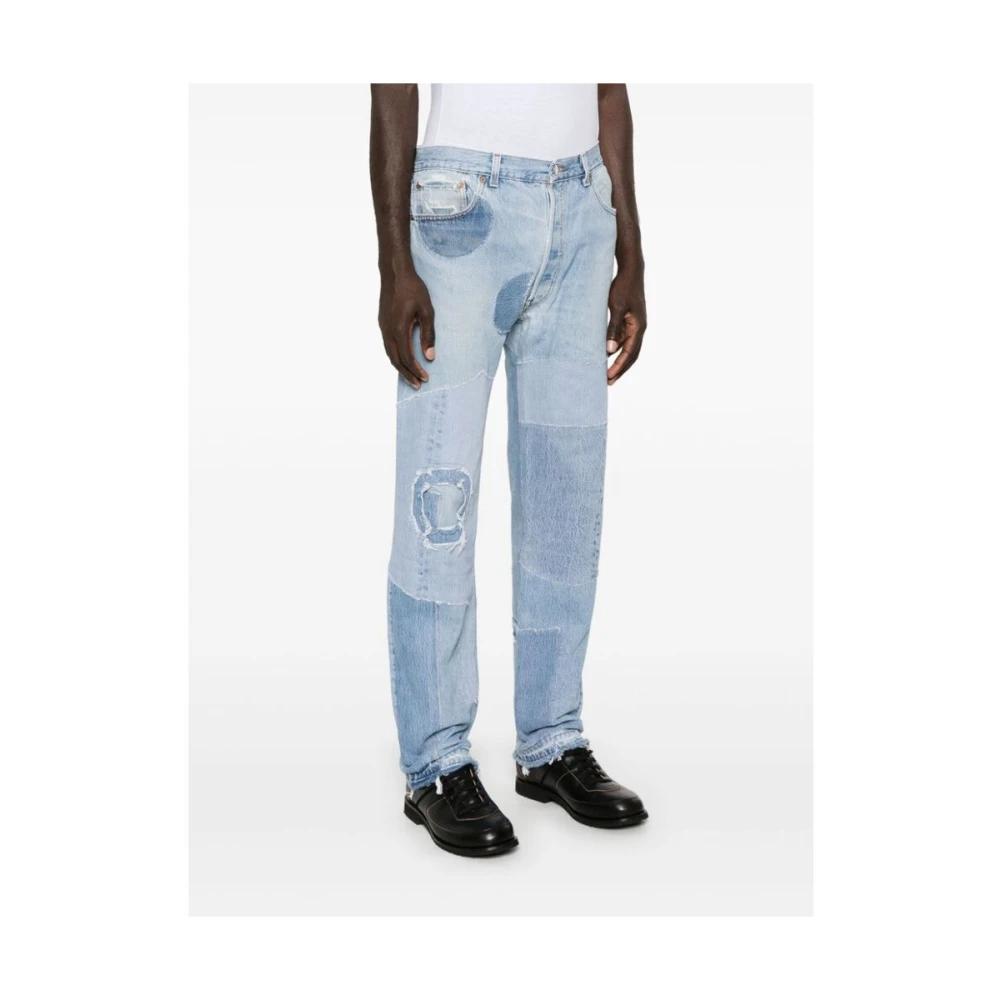 Gallery Dept. Patchwork Denim Jeans Blue Heren