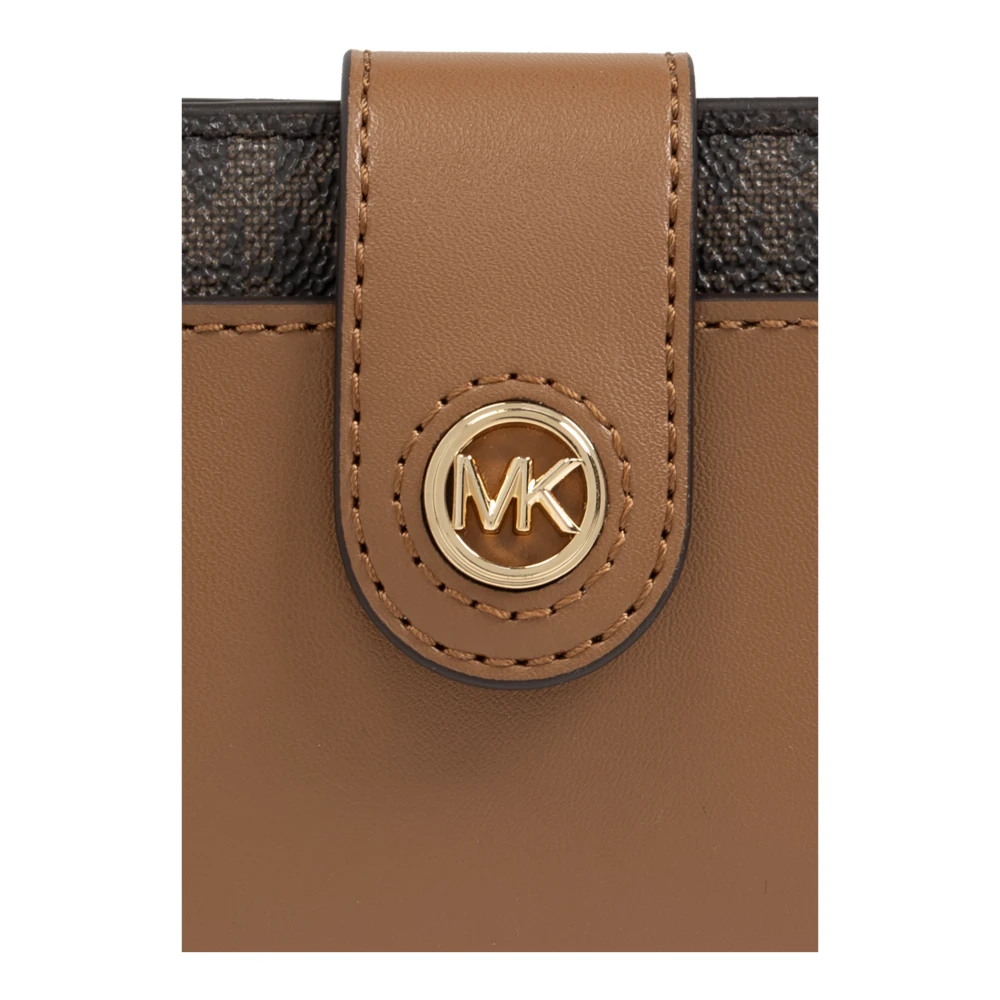 Michael Kors Portemonnee met logo Brown Dames