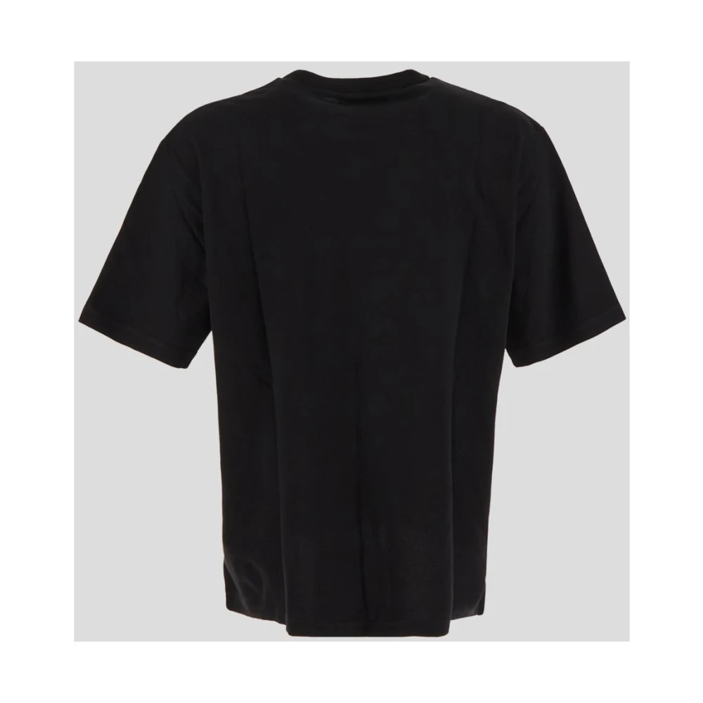 Dsquared2 Logo T-shirt Casual Mode Dragen Black Heren