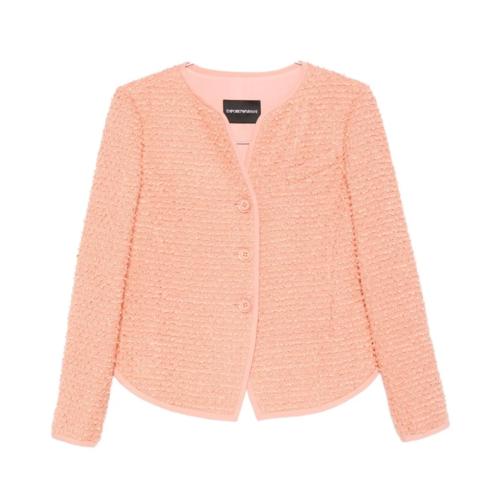 Emporio Armani Donna Rosa Giacche, Xs, New,