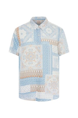 chemise-a-manches-courtes-imprime-bandana