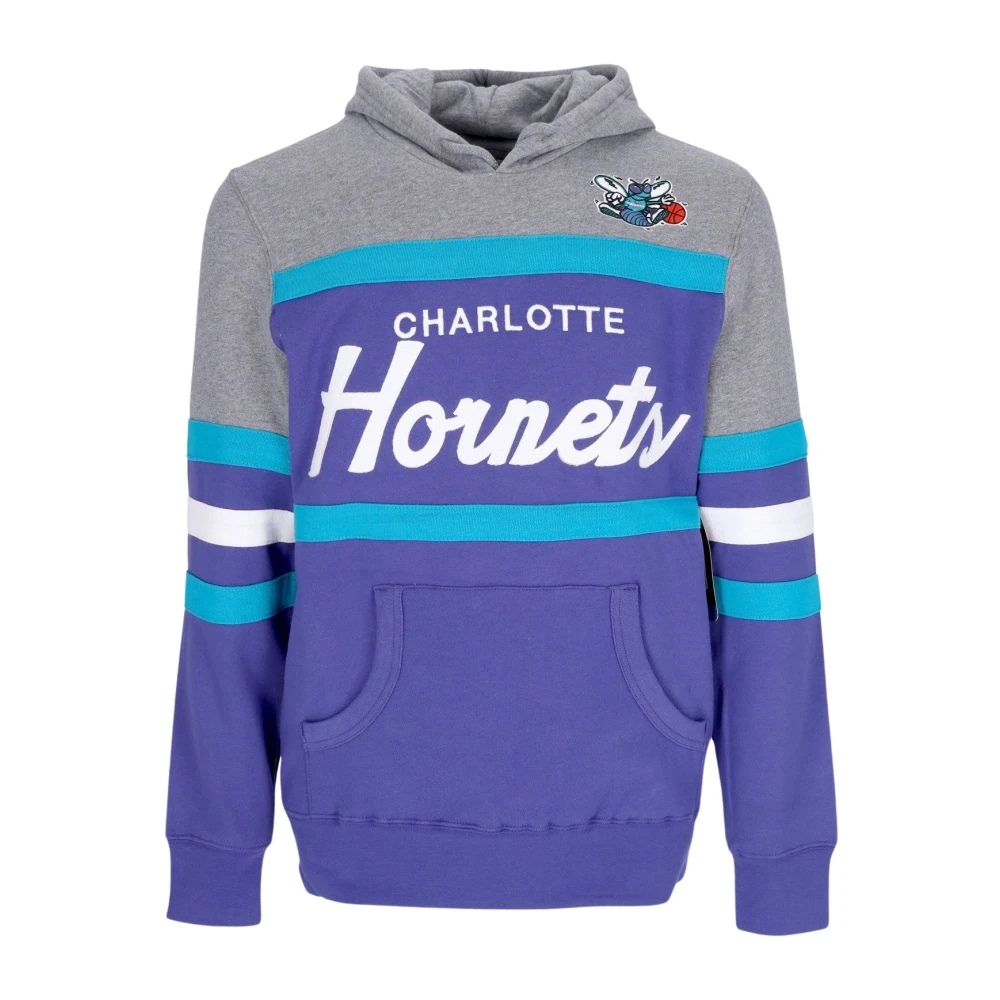 Mitchell & Ness Men's Purple Charlotte Hornets Nba Hoodie
