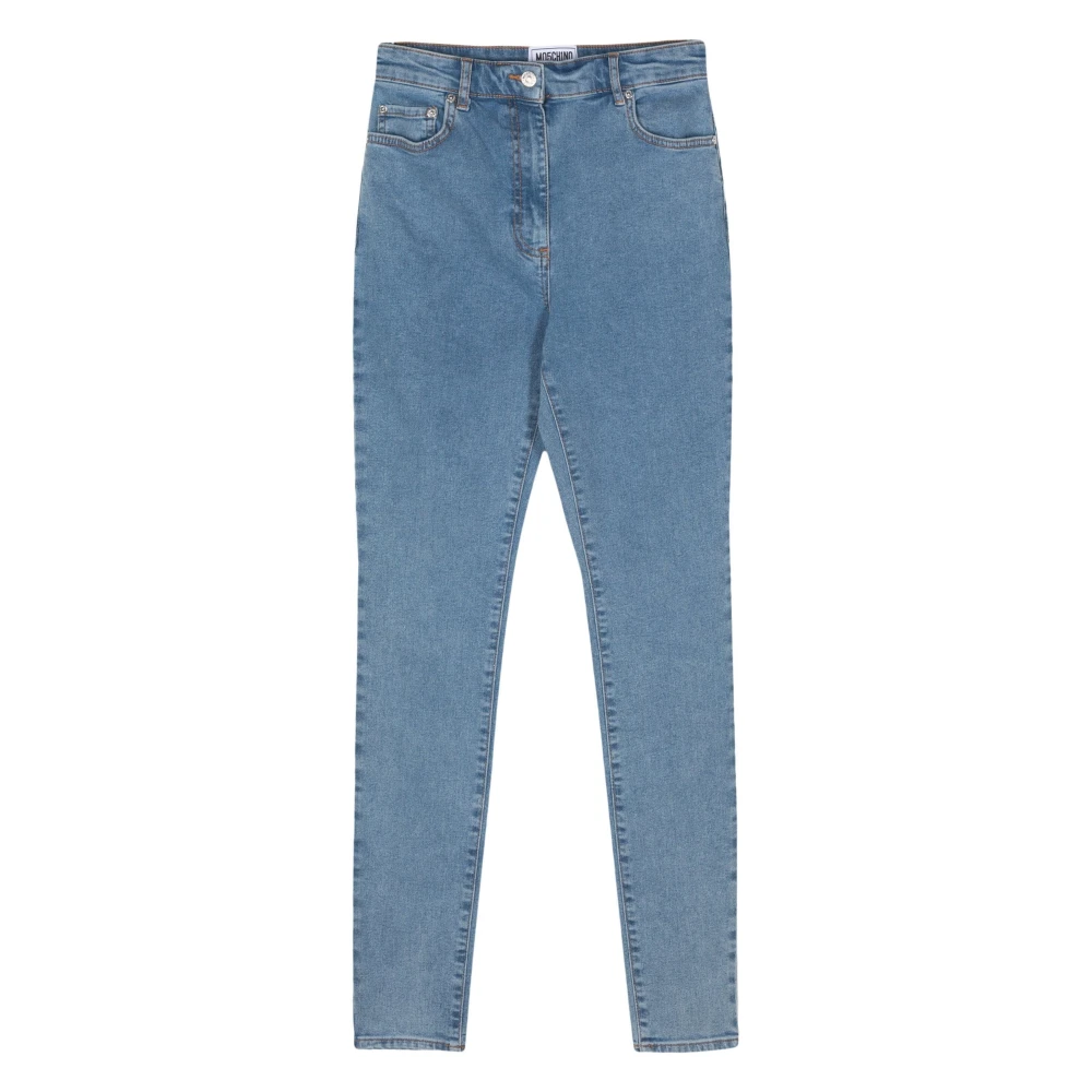 Moschino Blauwe Skinny Jeans Casual Stijl Blue Dames