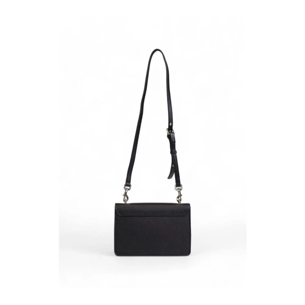 Replay Zwarte Polyester Handtas met Strak Ontwerp Black Dames