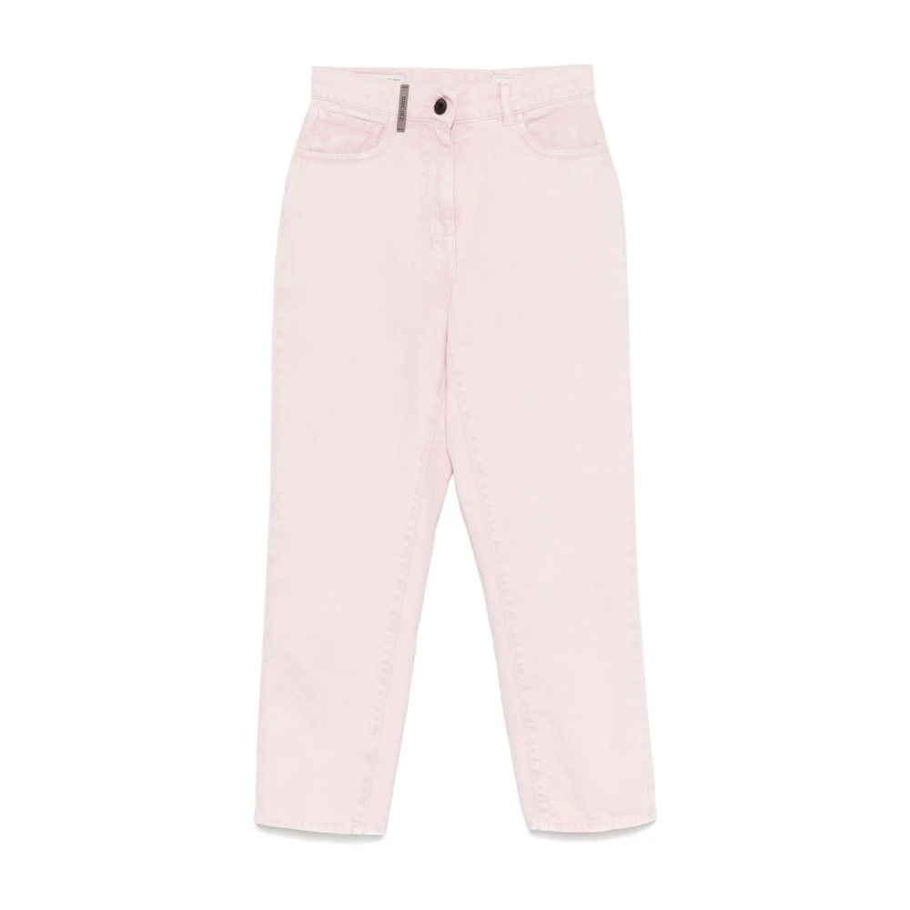 Jeans > Cropped Jeans - - Peserico - Modalova