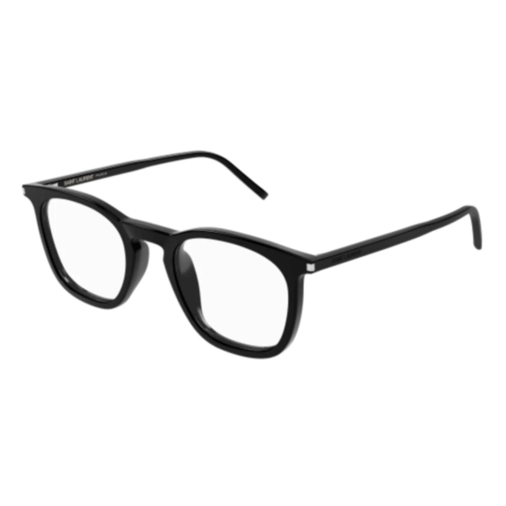Saint Laurent Klassieke Zwarte Leren Schoudertas Black Unisex