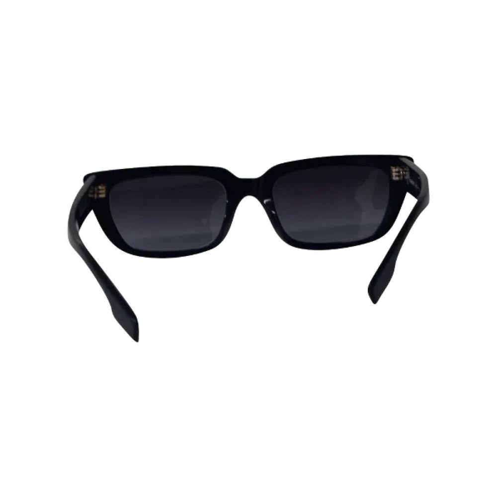 Burberry Vintage Pre-owned Plastic sunglasses Black Dames