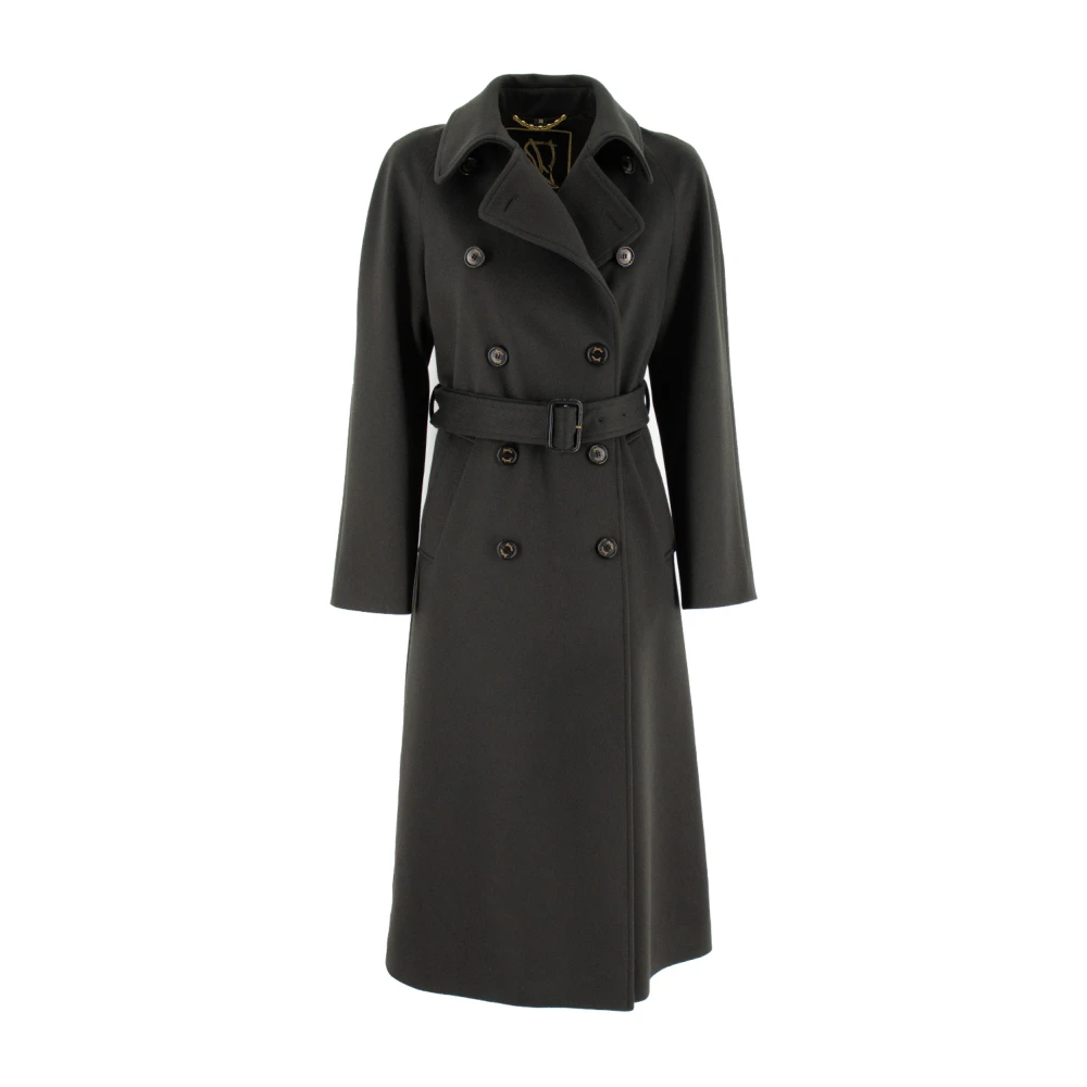 Sealup Lange wollen jas met Thermore-vulling Green Dames