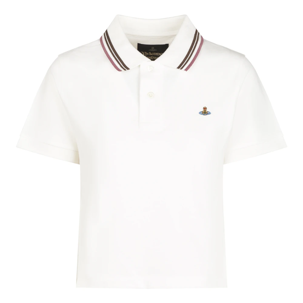 Vivienne Westwood Women's White Mini Classic Polo