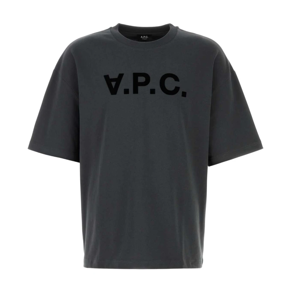 A.p.c. Men's Gray T-Shirts, Xl, Oversize Grand Vpc T-Shirt