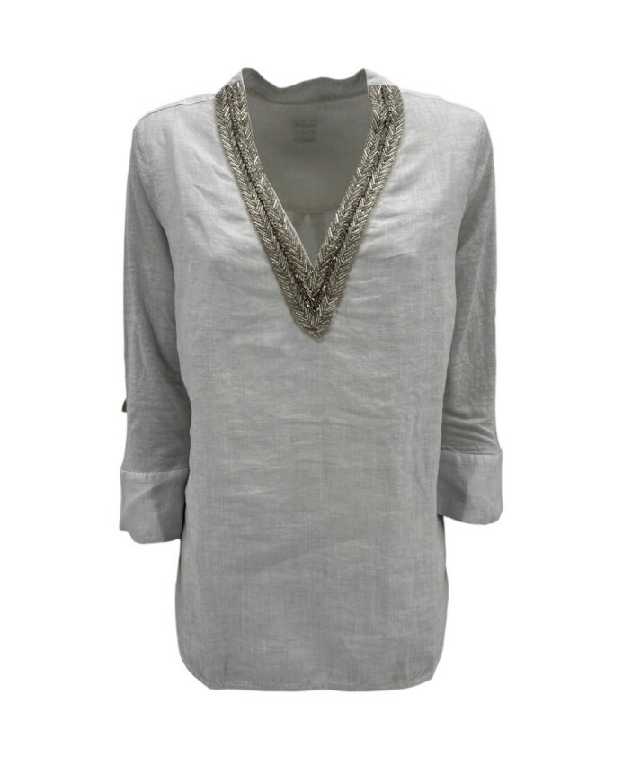 blouse-en-lin-perle-avec-perles
