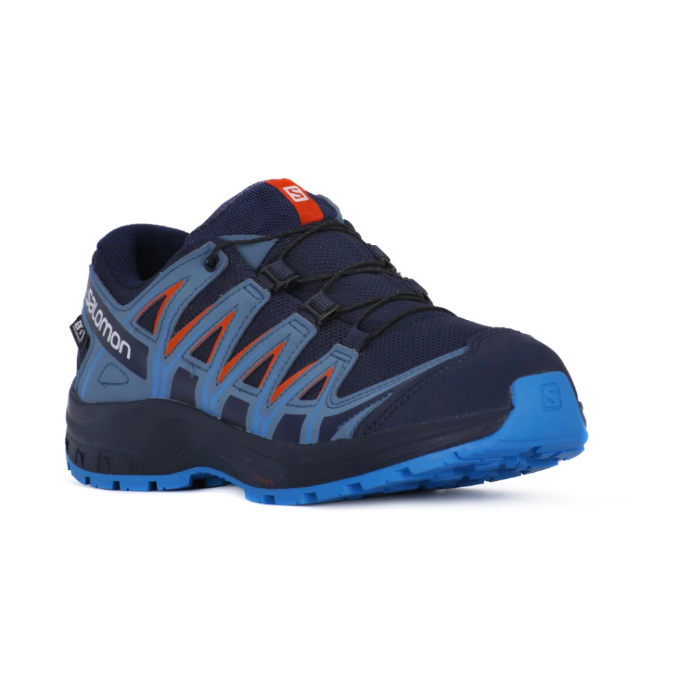 Salomon 3D Cswp Trail Running Skor för Barn Blue, Pojke