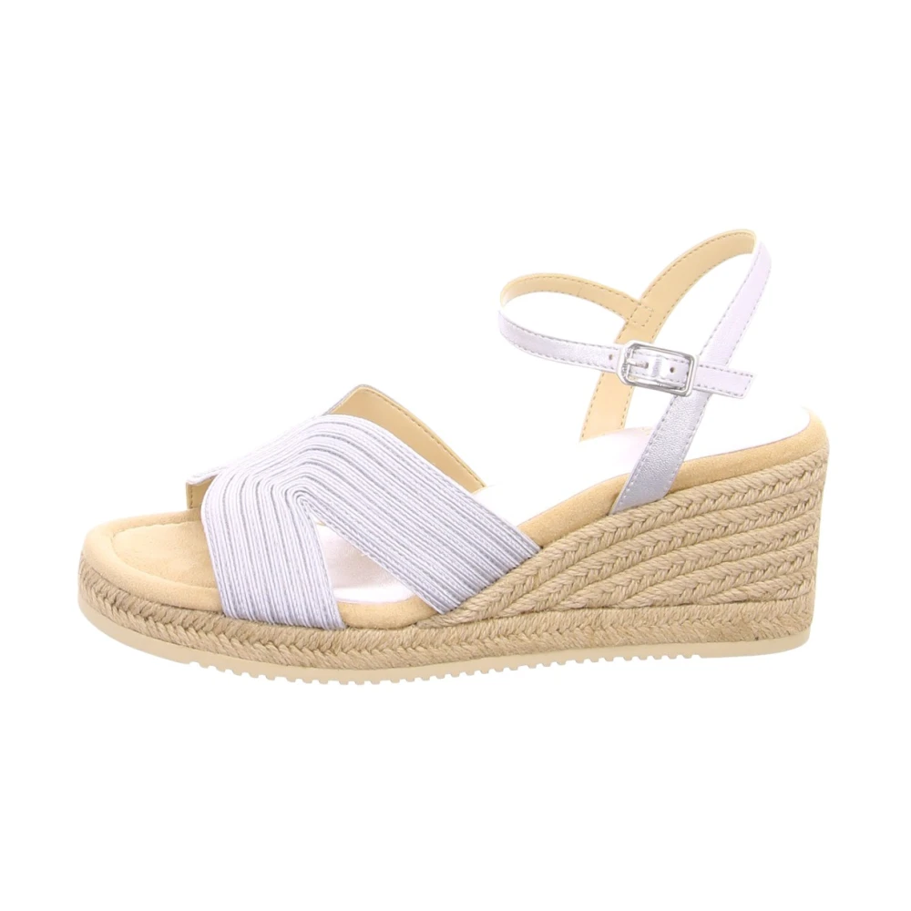 Unisa Espadrille Sleehak Sandalen