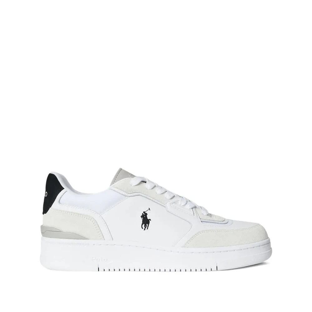 Polo Ralph Lauren Uomo Bianco Scarpe, 46 Eu, New,