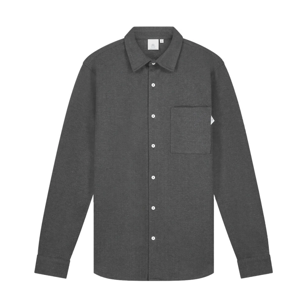 LAW OF THE SEA Troy Overshirt Gray Heren