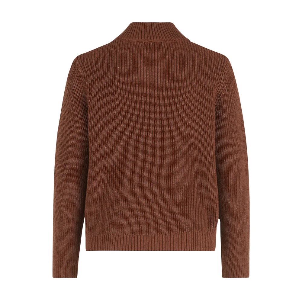 Betty Barclay Kortmouw Gebreid Vest Brown Dames
