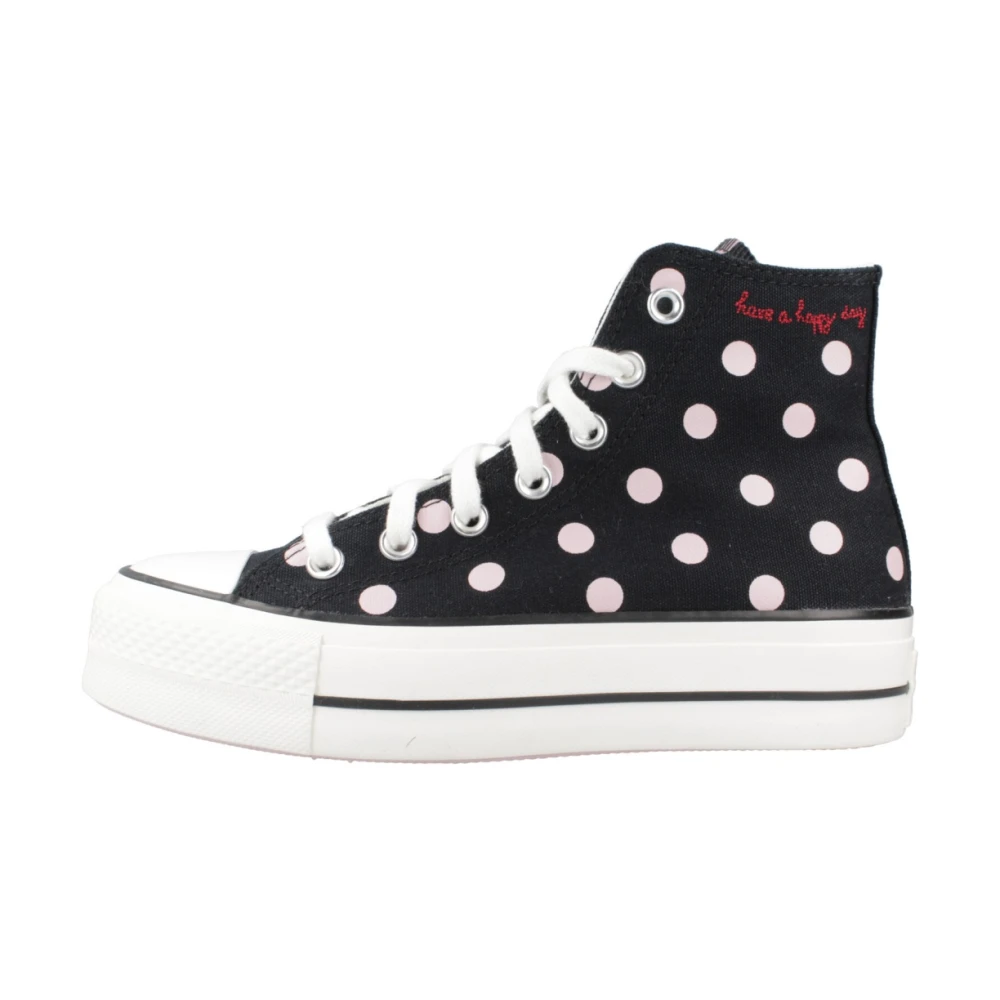 Converse Verhoogde Chuck Taylor Sneakers Dames Schoenen Zwart